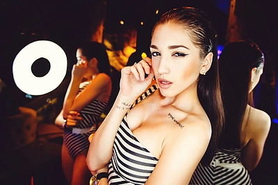 Vakarėlio klube „Mojo Lounge“ akimirka