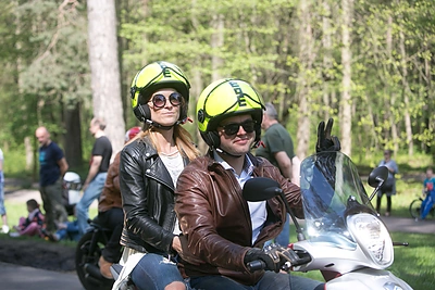 Vilniuje atidarytas baikerių sezonas