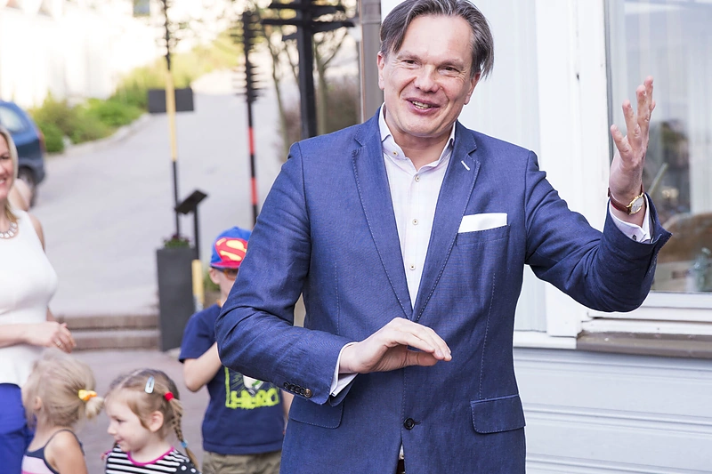 Donato Montvydo susitikimo su gerbėjais akimirka