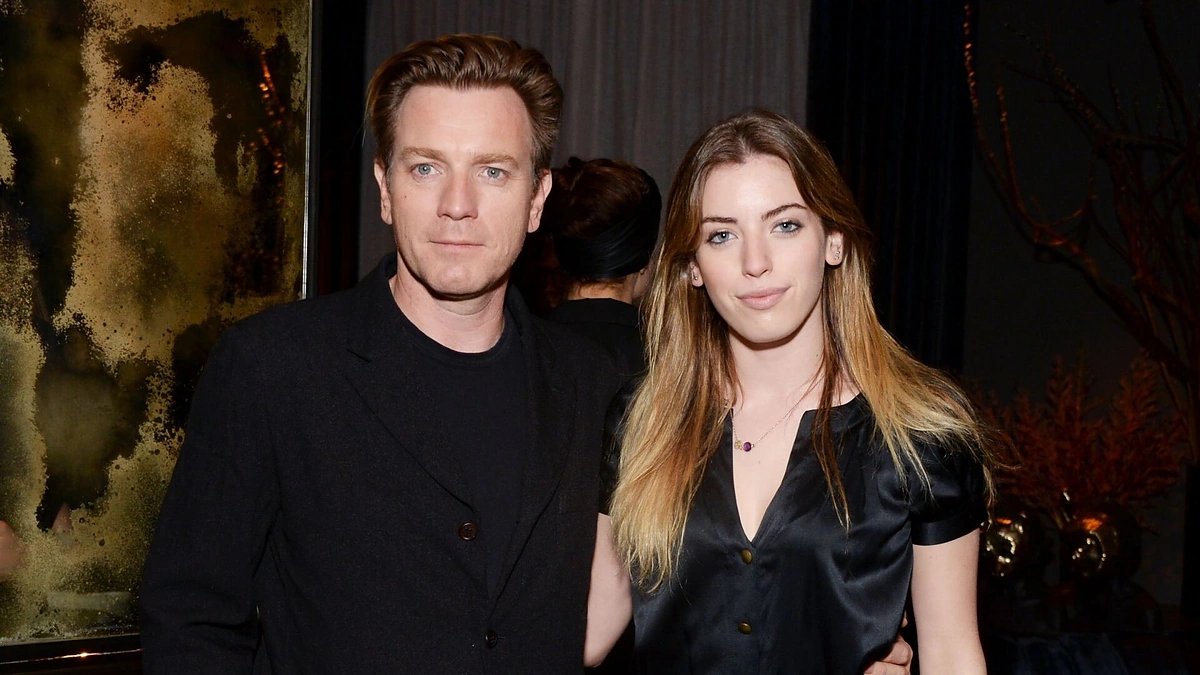 Ewanas McGregoras su dukra Clara McGregor