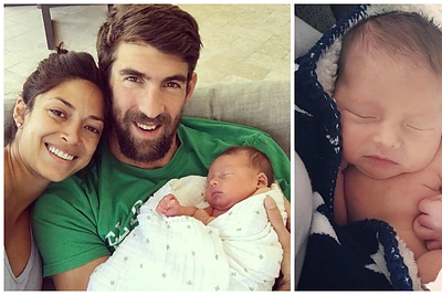 Plaukikas Michaelas Phelpsas tapo tėvu – jo sužadėtinė buvusi „Mis Kalifornija“ pagimdė sūnų