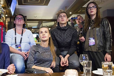 Donatas Montvydas pirmąjį „Eurovizijos“ pusfinalį žiūrėjo airiškame bare