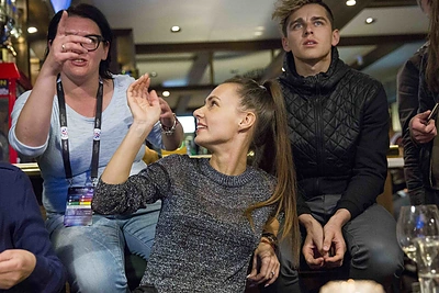 Donatas Montvydas pirmąjį „Eurovizijos“ pusfinalį žiūrėjo airiškame bare