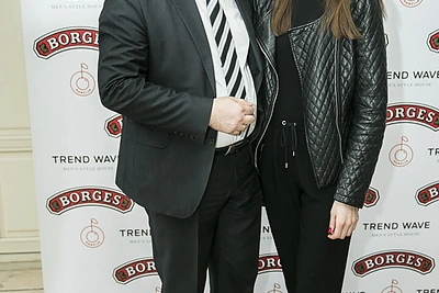 Arvydas Anušauskas su žmona Lina