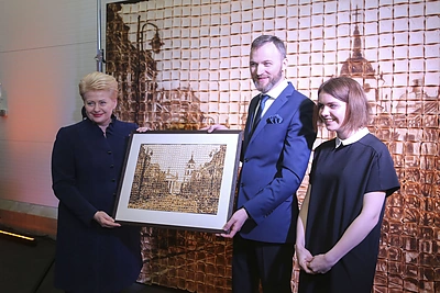 Dalia Grybauskaitė atidarė naują „Vilniaus duonos“ kepyklą