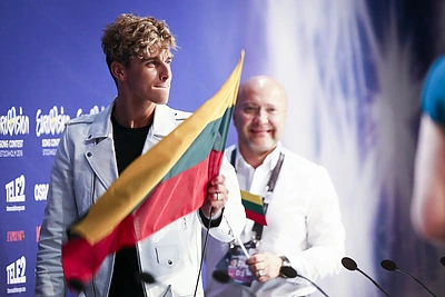 Į „Eurovizijos“ finalą patekęs Donatas Montvydas: „Viskas, ko norėčiau, tai kad tauta manimi didžiuotųsi“