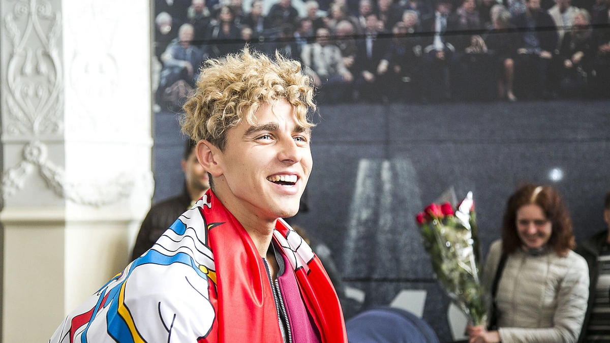 Donato Montvydo sutikimas oro uoste