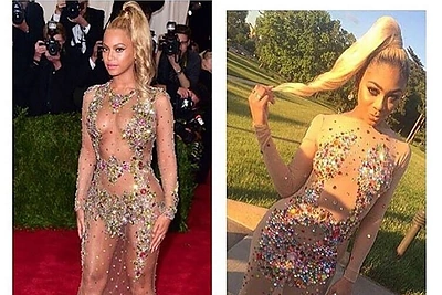 Paauglė mokyklos išleistuvėms nukopijavo savo dievaitės Beyonce įvaizdį