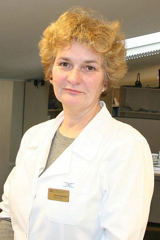 Vaikų hematologė Valentina Daugelavičienė