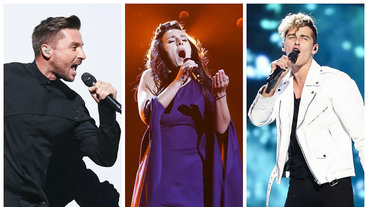 „Eurovizijos“ finalininkai