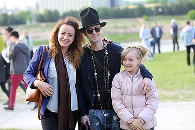 Koncerto „Tieskime tiltus“ akimirka