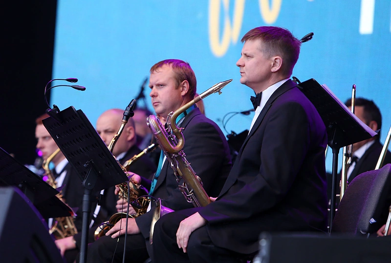 Koncerto „Tieskime tiltus“ akimirka