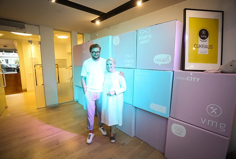 Alfas Ivanauskas ir Agnė Grigaliūnienė