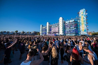 Festivalio „Summerburst“ akimirka