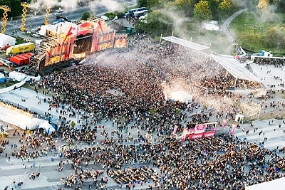 Festivalio „Summerburst“ akimirka