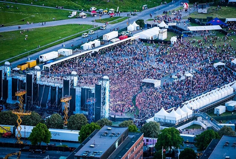 Festivalio „Summerburst“ akimirka