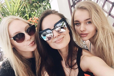Monika Kmitaitė, Simona Burbaitė, Brigita Gaižauskaitė