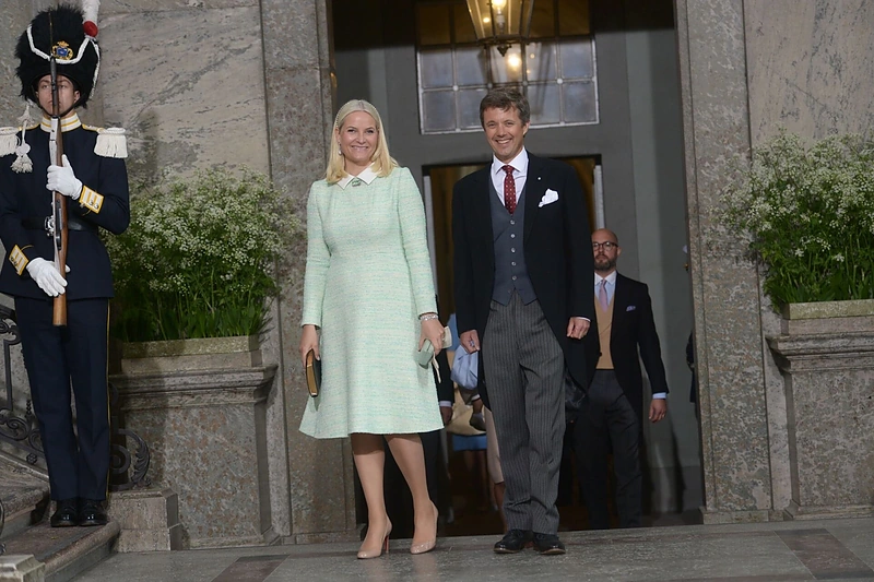 Norvegijos princesė Mette-Marit ir Danijos princas Frederikas