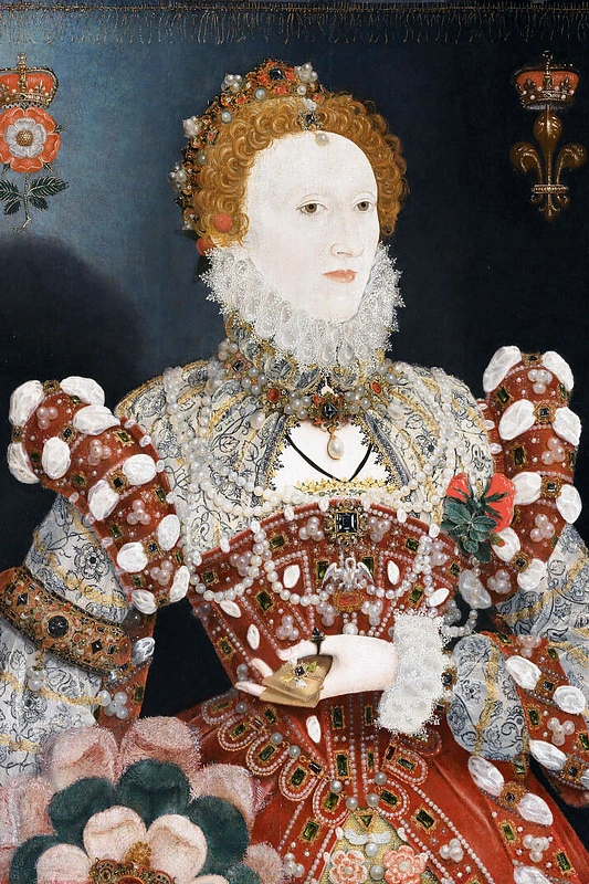 Nicholo Hilliardo nutapyta Elžbieta I