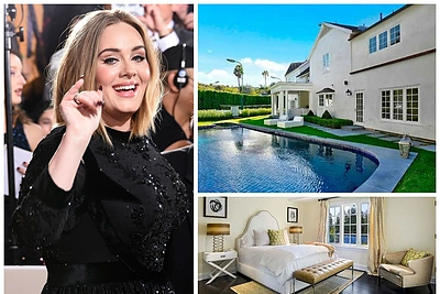 Apžiūrėkite naujus Adele namus Beverli Hilse už 9,5 mln. JAV dolerių
