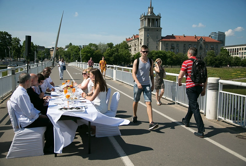 „Vakarienės baltai“ spaudos konferencija