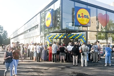 Parduotuvės „Lidl“ atidarymas Alytuje