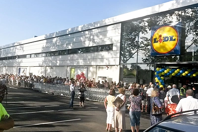 Parduotuvės „Lidl“ atidarymas Alytuje
