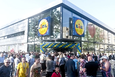 Parduotuvės „Lidl“ atidarymas Alytuje