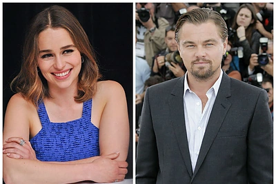 Emilia Clarke norėtų draugauti su Leonardo DiCaprio: „Jei tik jis nebesusitikinėtų su supermodeliais“