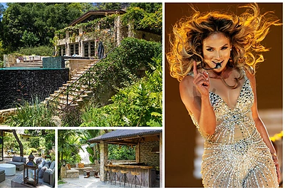 Žadą atimanti Jennifer Lopez vila už 28 mln. dolerių: apžiūrėkite