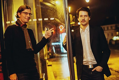 Markas Adamas Haroldas ir Romas Zabarauskas