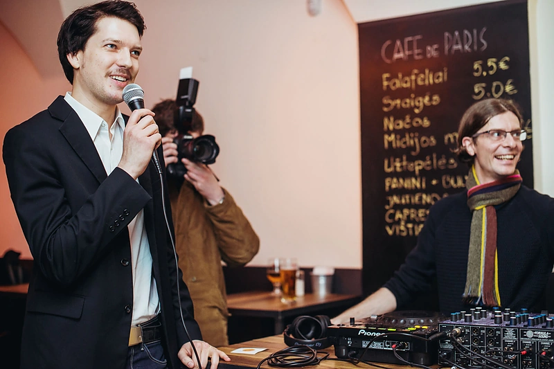 Romas Zabarauskas ir Markas Adamas Haroldas