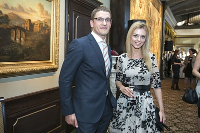 Justina Stambrauskaitė Gruzijos ambasados šventėje pasirodė su draugu Eduardu