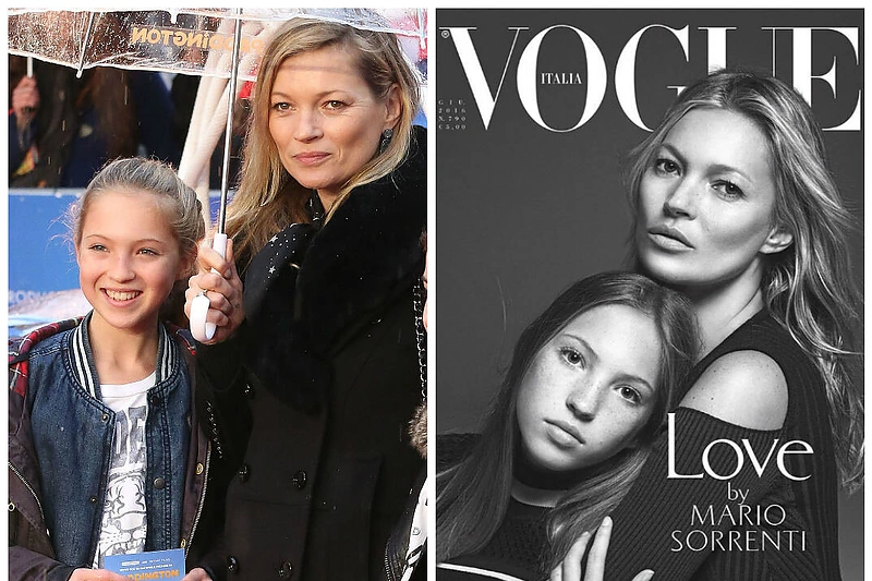 Kate Moss su dukra Lila Grace