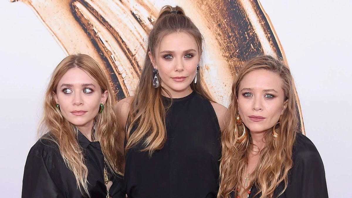 Seserys Ashley Olsen, Elizabeth Olsen ir Mary Kate Olsen
