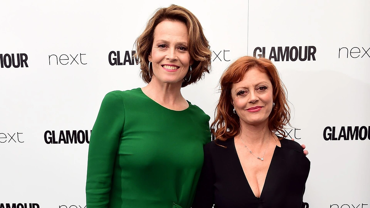 Sigourney Weaver ir Susan Sarandon