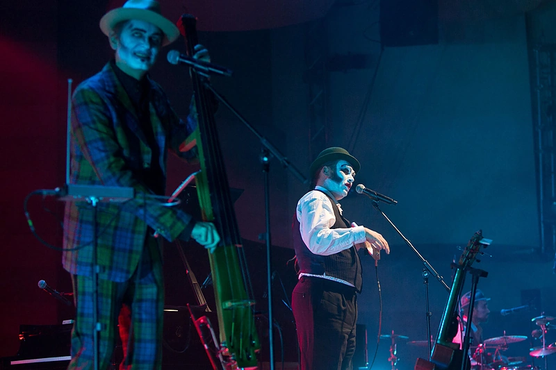 „The Tiger Lillies“ koncerto Vilniuje akimirka