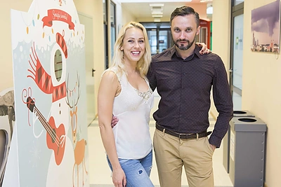 Eimutis Kvoščiauskas ir Ineta Stasiulytė