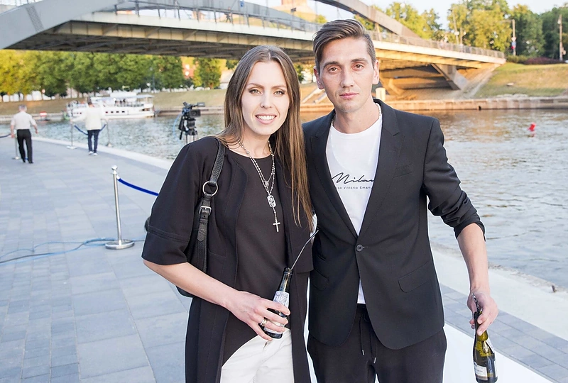 Vaida Grikšaitė-Česnauskienė ir Deividas Česnauskis