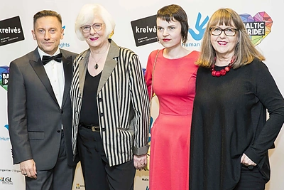 „Baltic Pride 2016 Gala“ vakarienės akimirka