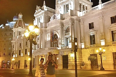 Karina Jeremian-Daniškevičė su vyru Mantu ir dukra Kamila