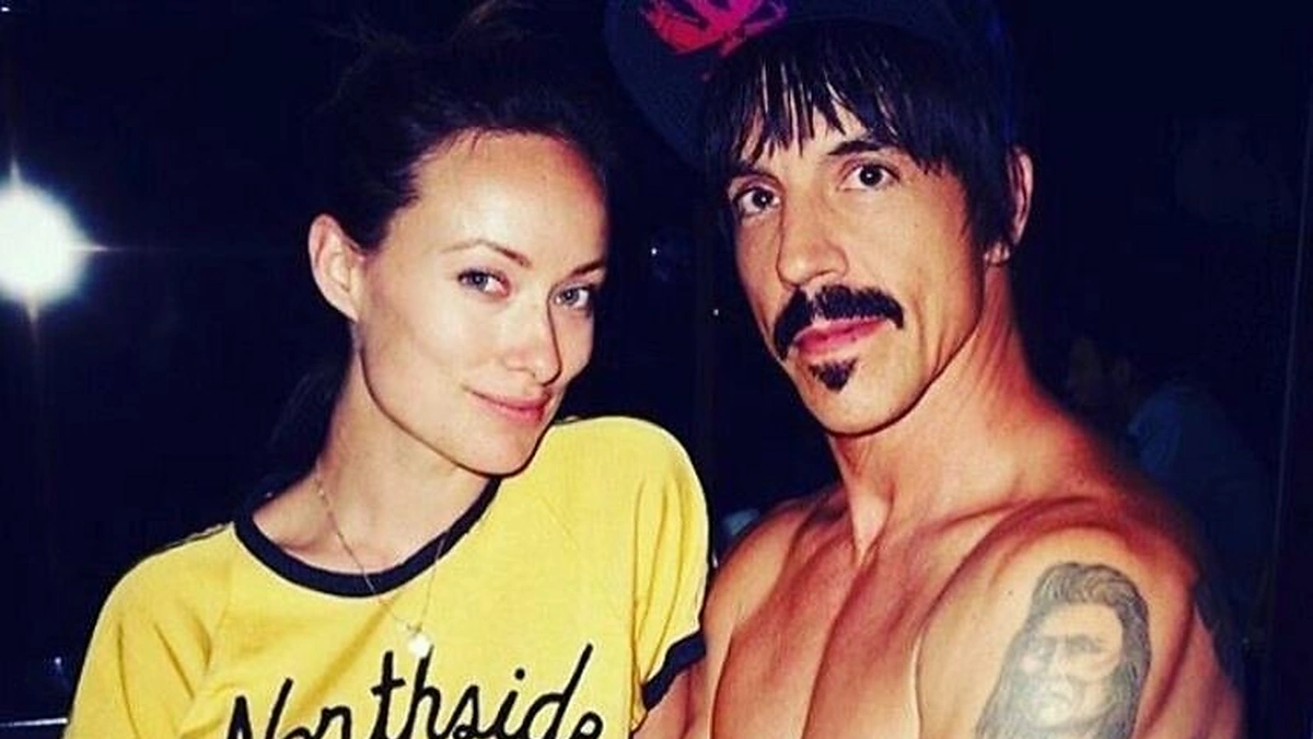Olivia Wilde ir „Red Hot Chili Peppers“ lyderis Anthony Kiedis