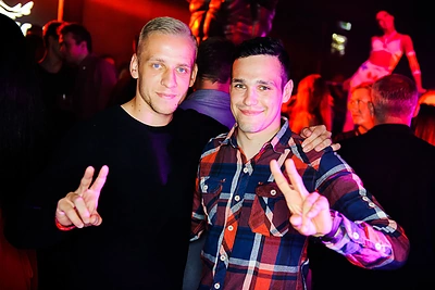Vakarėlio klube „Taboo“ akimirka