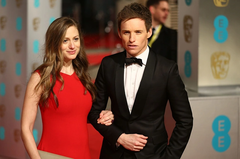 Eddie Redmayne'as su žmona Hannah Bagshawe