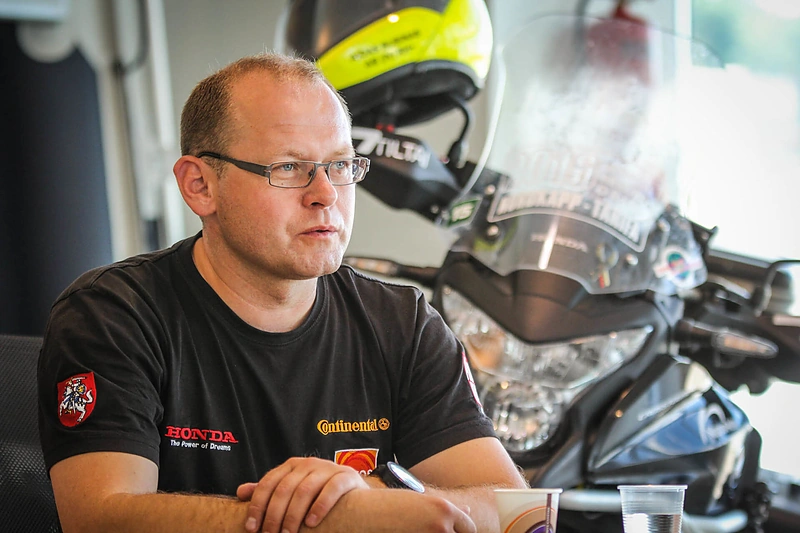 Aidas Bubinas pasiruošęs kelionei per Europą