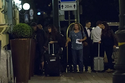 Legendinė metalo grupė „Iron Maiden“ jau Lietuvoje – naktį atskrido į Vilnių