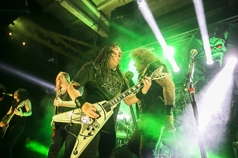 „Testament“ koncerto Vilniuje akimirka