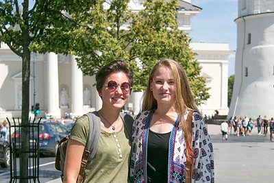 Vilniaus gatvės stilius: Gabija ir Vėja