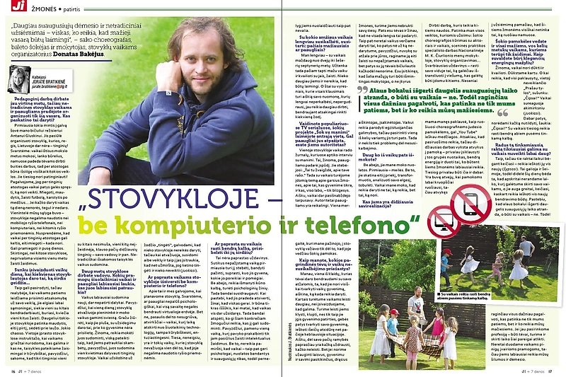 Žurnalo „Ji + 7 dienos“ temos.