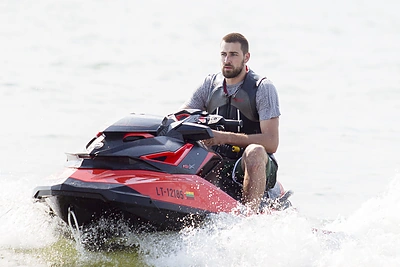 Palangoje Jonui Valančiūnui prireikė gelbėtojų pagalbos